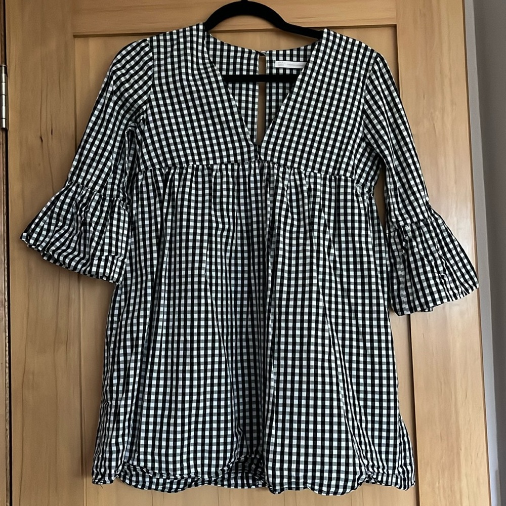 Gingham romper!
